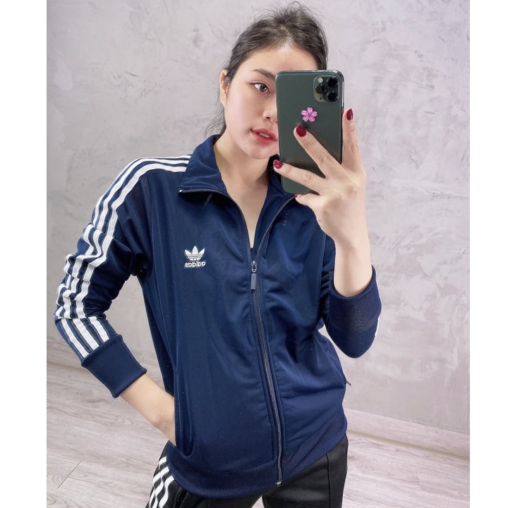 ⚡️ Áo Khoác Adidas màu xanh XUẤT DƯ FULL TEM TAG CODE