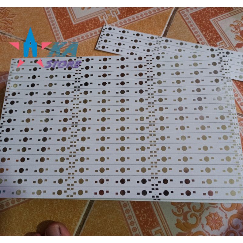 Mạch hàn led luxeon, loại 12W thẳng xài điện áp 12VDC