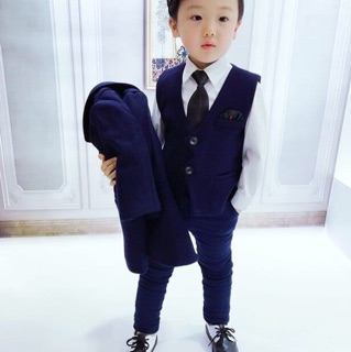 Bộ vest dạ, gile kèm cavat