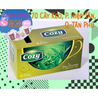 Trà túi lọc Cozy Ô Long hộp 25 gói × 2g ( 50g )