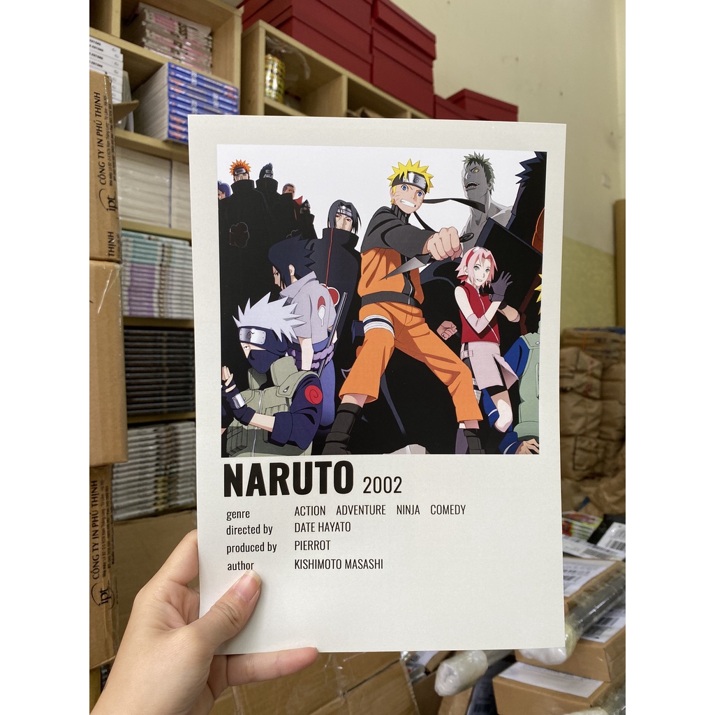 Poster thẻ tên Anime: Tokyo Revengers, Kimetsu no Yaiba, Jujutsu Kaisen, One Piece, Boku no Hero Academi,....