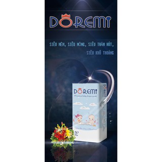 Combo 200 miếng bỉm DOREMI size M.L.Xl.XXl