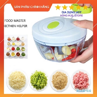 Máy Xay Đa Năng Bằng Tay Say Hành Tỏi Ớt Dụng Cụ Cầm Tay Băm Nhỏ Hoa Rau Củ Quả Mini  👑