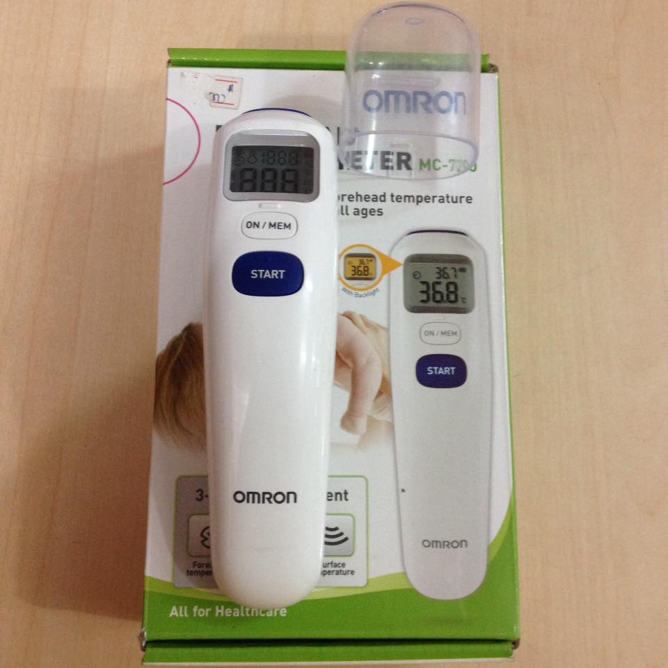 Nhiệt Độ Hồng Ngoại Đo Trán OMRON  Hàng Chính Hãng Bảo Hành 2 Năm