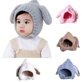 [Haobaby shop] Mũ lông tai cừu siêu ấm cho bé