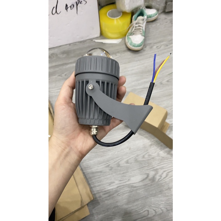 Đèn rọi chuột 10w ánh sáng vàng chống nước