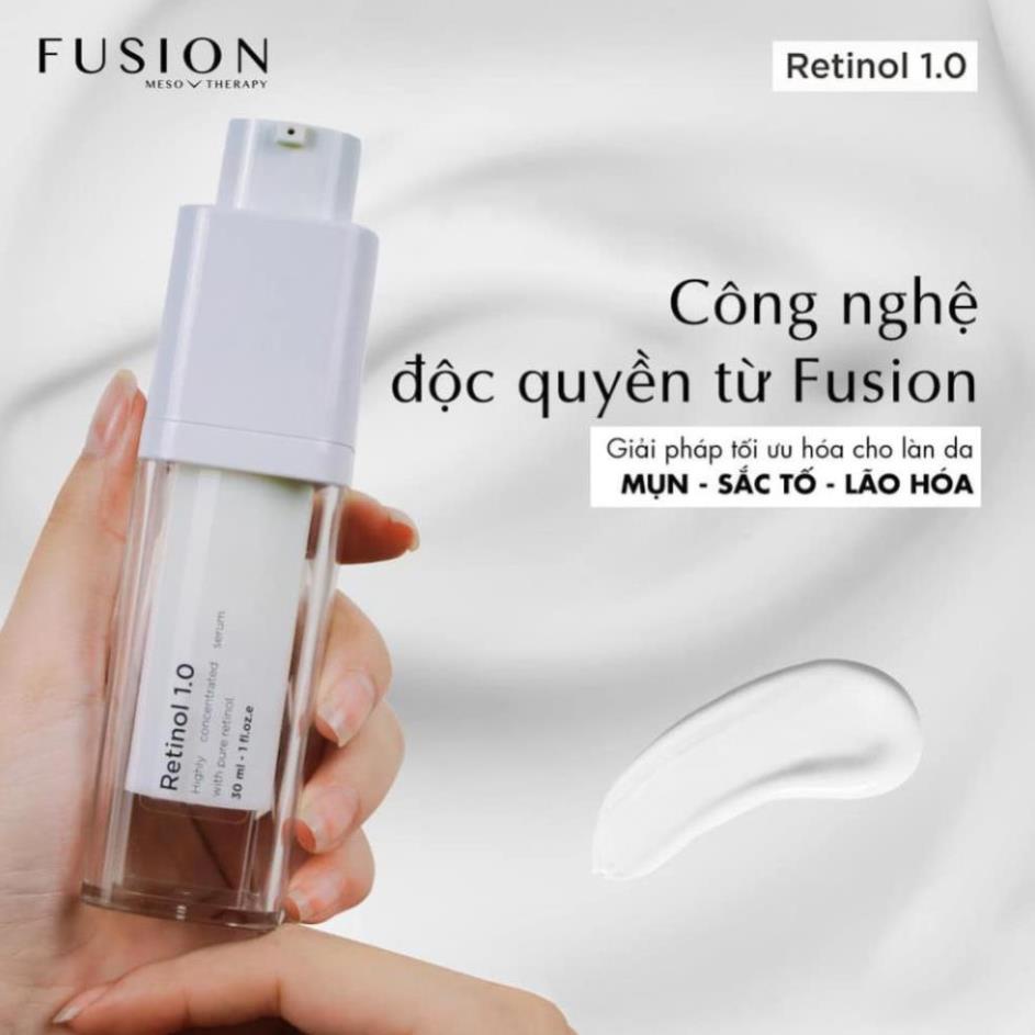FUSION Retinol 1.0 – Kem Giảm Mụn, Chống Lão Hóa 30ml