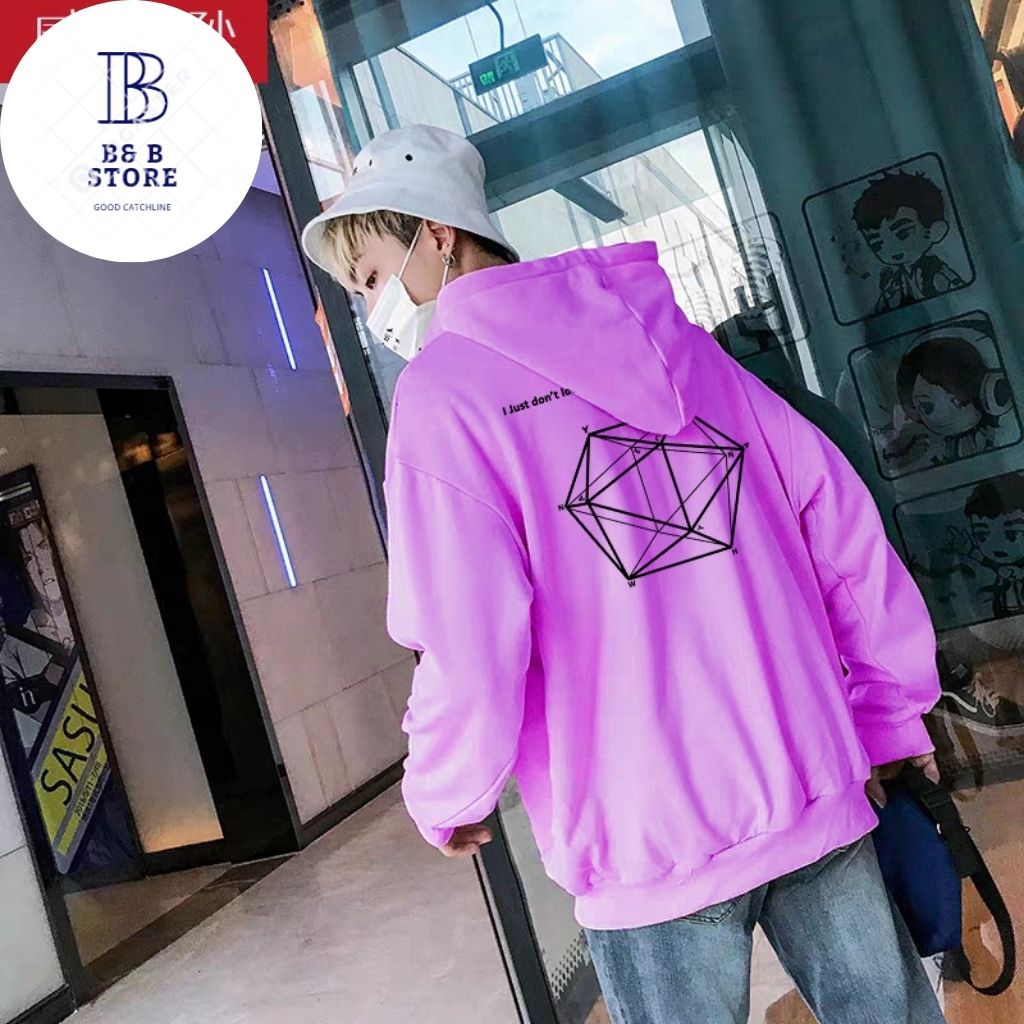&lt;FREE SHIP&gt; ÁO HOODIE NỈ NGOẠI NAM NỮ UNISEX FORM RỘNG BAO ĐẸP, BAO CHẤT