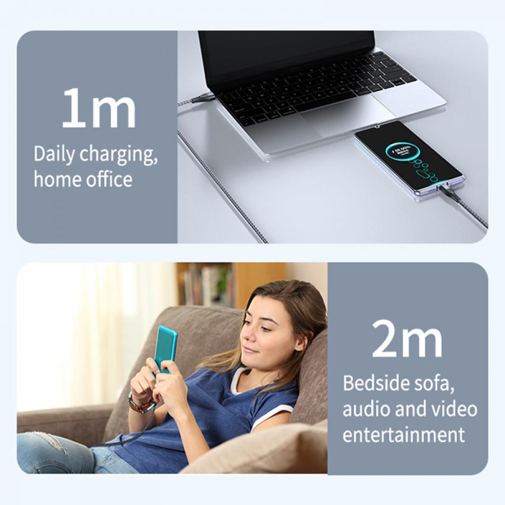 Cáp sạc nhanh USB type C ELOUGH công suất 66W tiện dụng