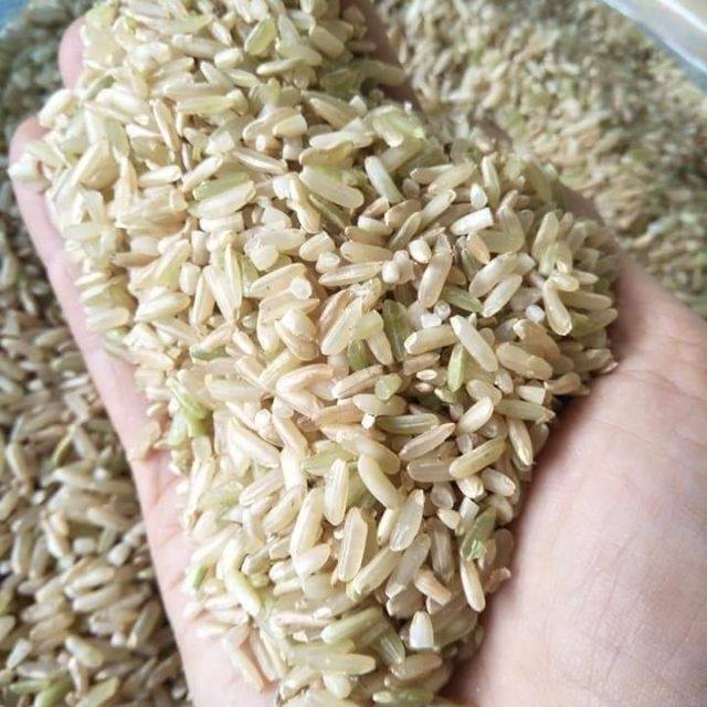 Gạo lứt Séng Cù Anfood túi 1kg mẩy, dẻo phù hợp ăn kiêng, eat clean