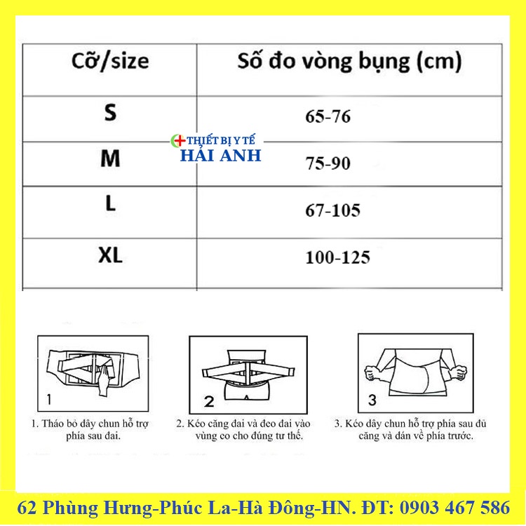 Đai cột sống Maxola - Đai lưng giảm đau mỏi, phòng thoát vị đĩa đệm