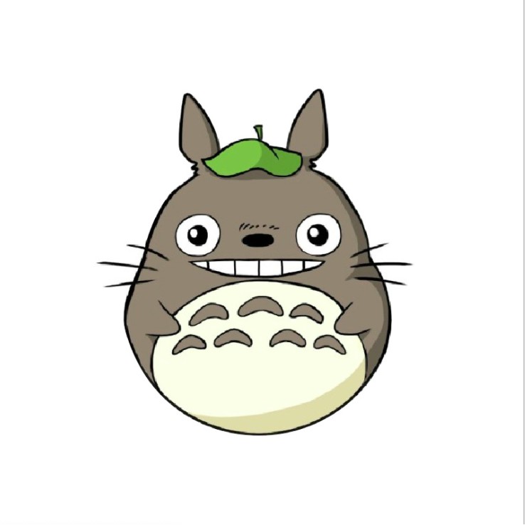 Huy Hiệu Cài Áo - Pin Cài Cặp Sách, Túi Tote Hoạt Hình Totoro (Đọc Kĩ Lưu Ý)