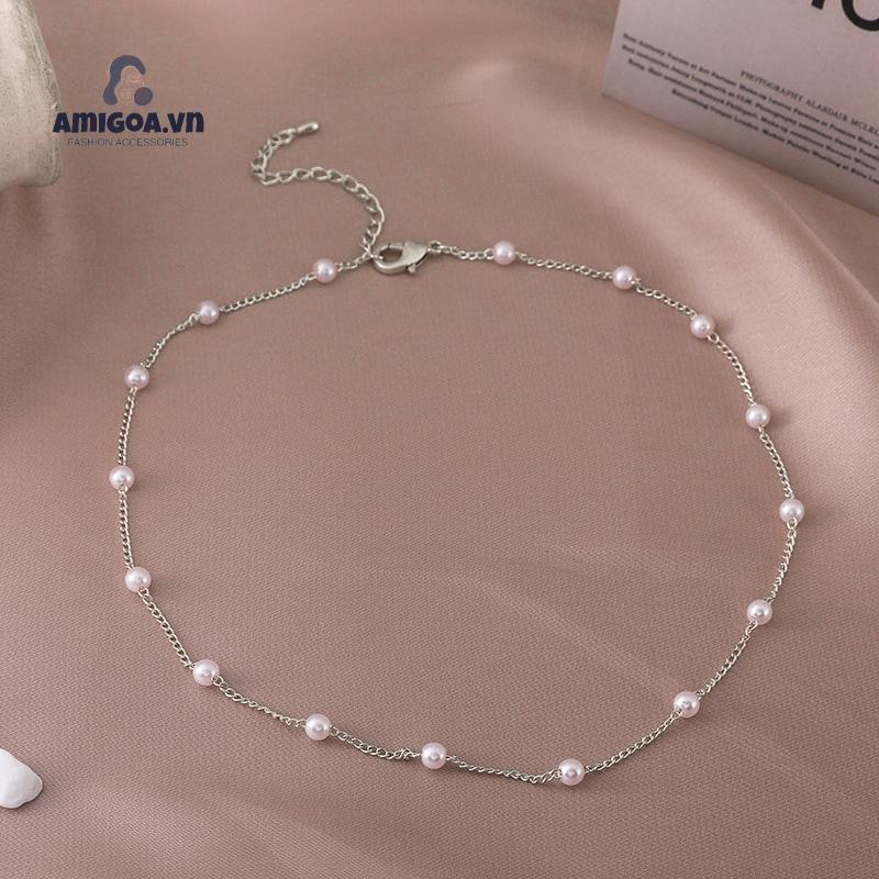 ✨✨Vòng Cổ Đính Ngọc Trai Giả Xinh Xắn Dành Cho Nữ