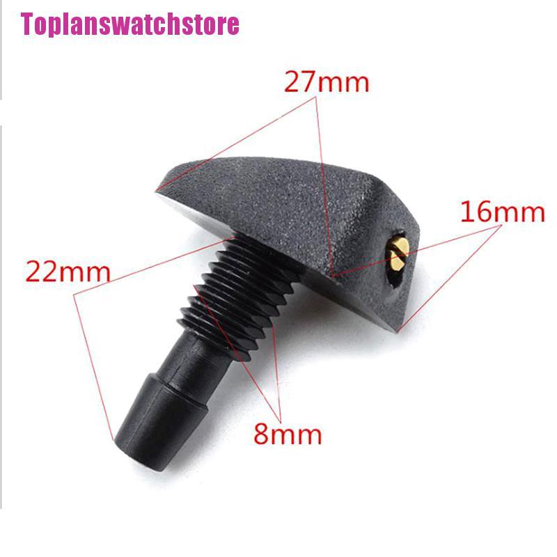 [Toplan] 2Pcs Universal Car windshield washer spray head wiper Jet Nozzle car Accessories