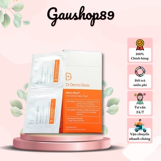 [DR. Dennis Gross] [Authentic] Miếng Peel Da Dr Dennis Alpha Beta Universal/Extra Strength Daily Peel