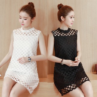 Đầm Ren Chữ A Tôn Dáng Xinh DN033 Shop Mây (Hàng Có Sẵn)