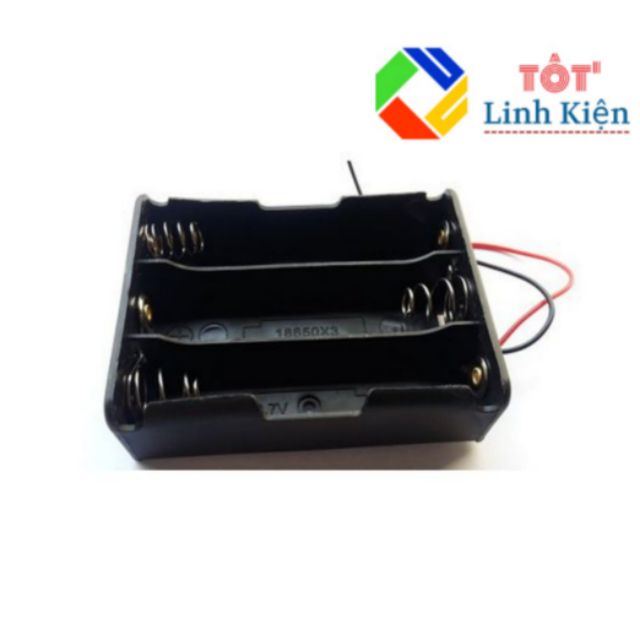 Đế 3 Pin 18650 nối tiếp