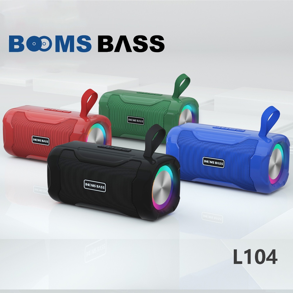 Loa Bluetooth Mini Giá Rẻ Bombass L104 Có Đèn Nháy Led