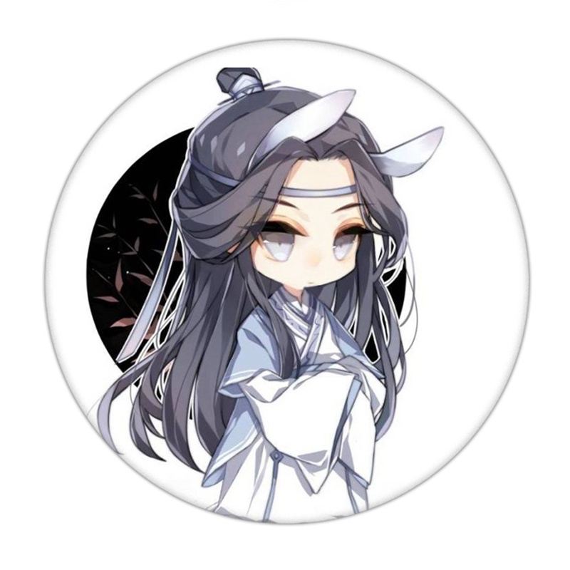 Huy Hiệu Cài Áo / Ba Lô Họa Tiết Anime mo dao zu shi Lan Zhan Wei Ying