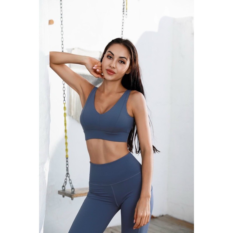 Set bra cánh tiên tập gym, thể thao, yoga