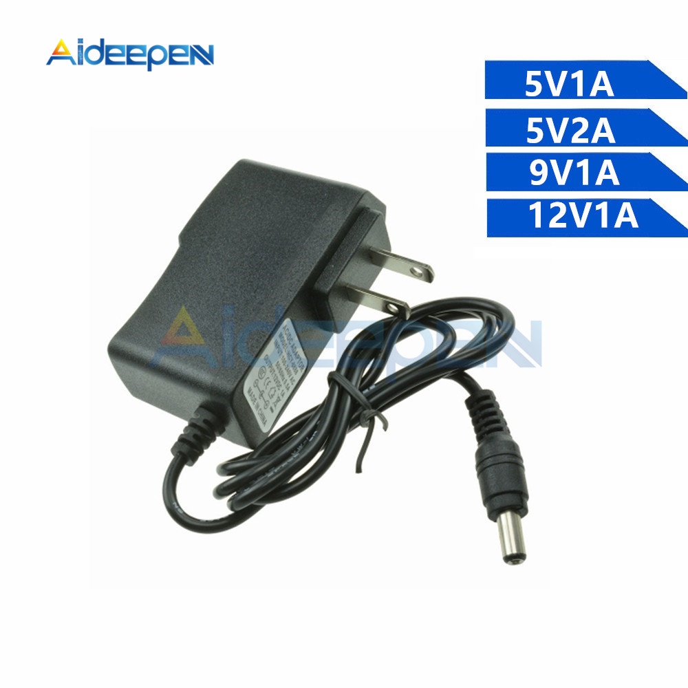 Cáp sạc 1A/2A 5.5x2.1mm 5V/9V12V tùy chọn chất lượng cao