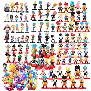 [Hàng Spot] Anime Dragon Ball Z Son Goku Kakarotto Vegeta Trunks Majin Buu Gold Frieza Piccolo Son Gohan Torankusu Super Saiyan PVC Nhân Vật Hành Động Mô Hình Đồ Chơi Búp Bê