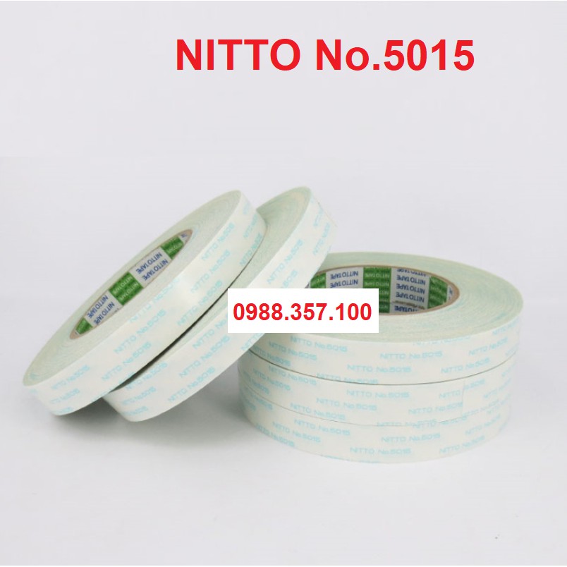 Băng dính hai mặt trắng Nitto 5015