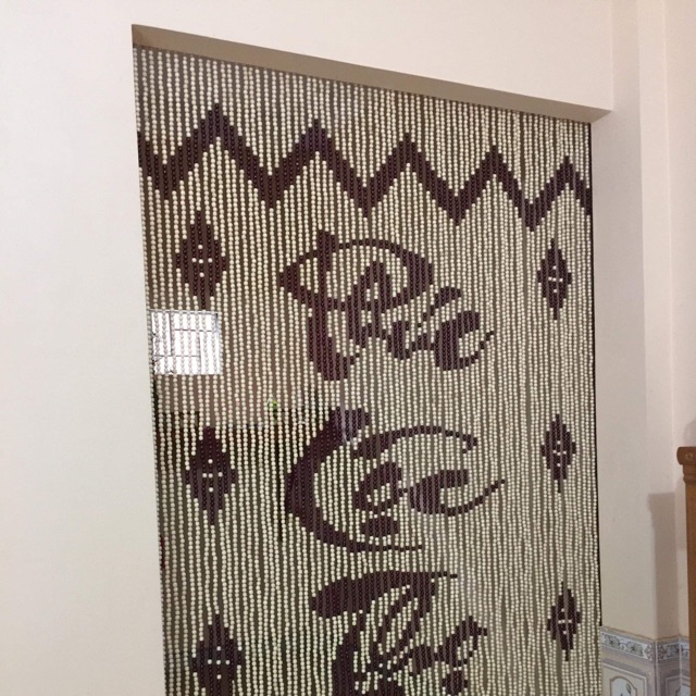 Rèm hạt gỗ 350/1 m vuông