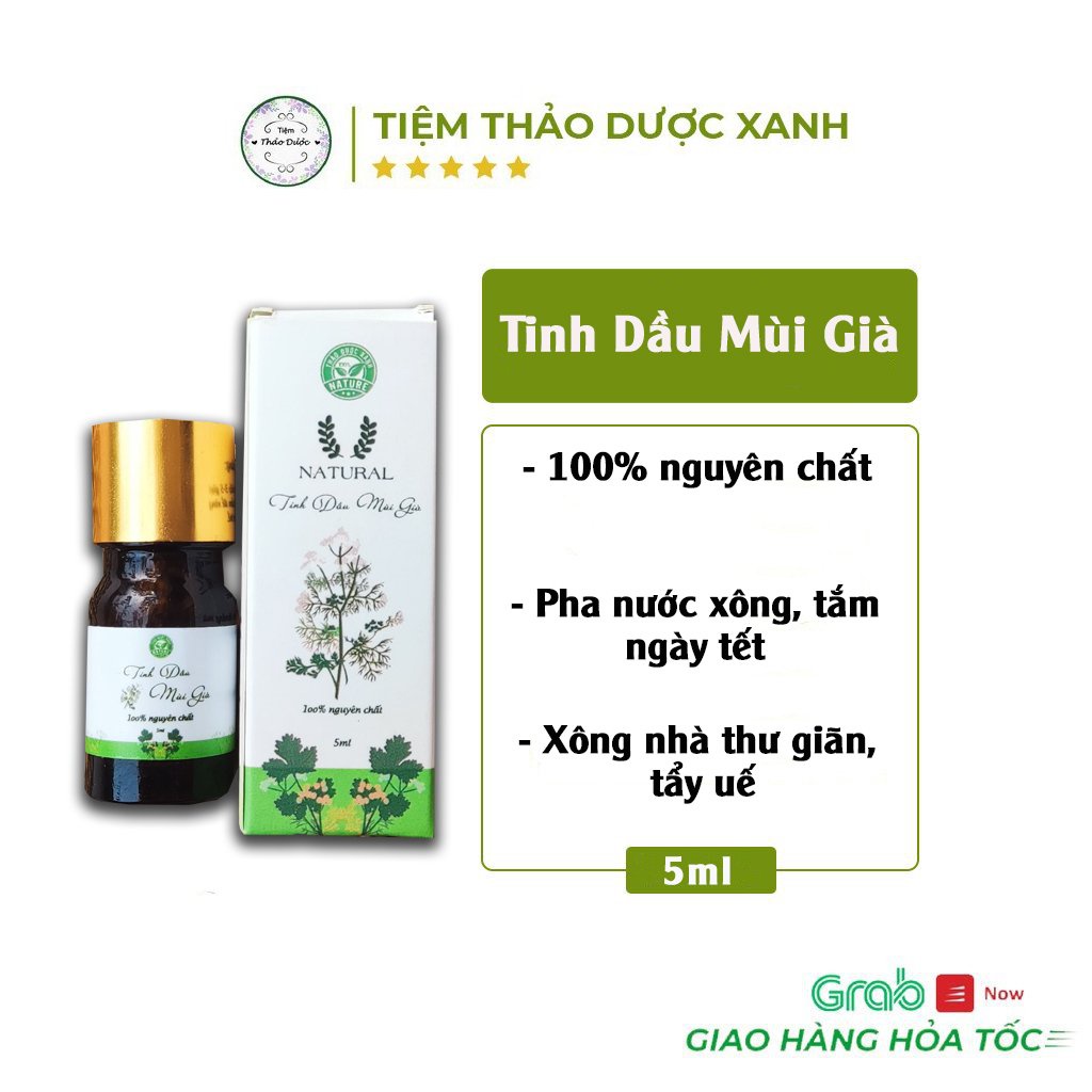 Tinh Dầu Mùi Già 100% nguyên chất 5ml