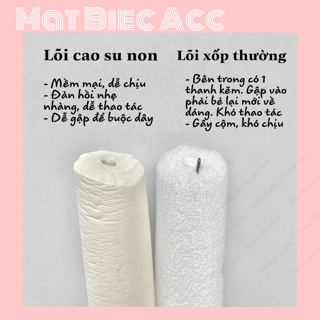 Thanh cuốn tóc uốn xoăn sóng nước (Loại 1 lõi cao su non)