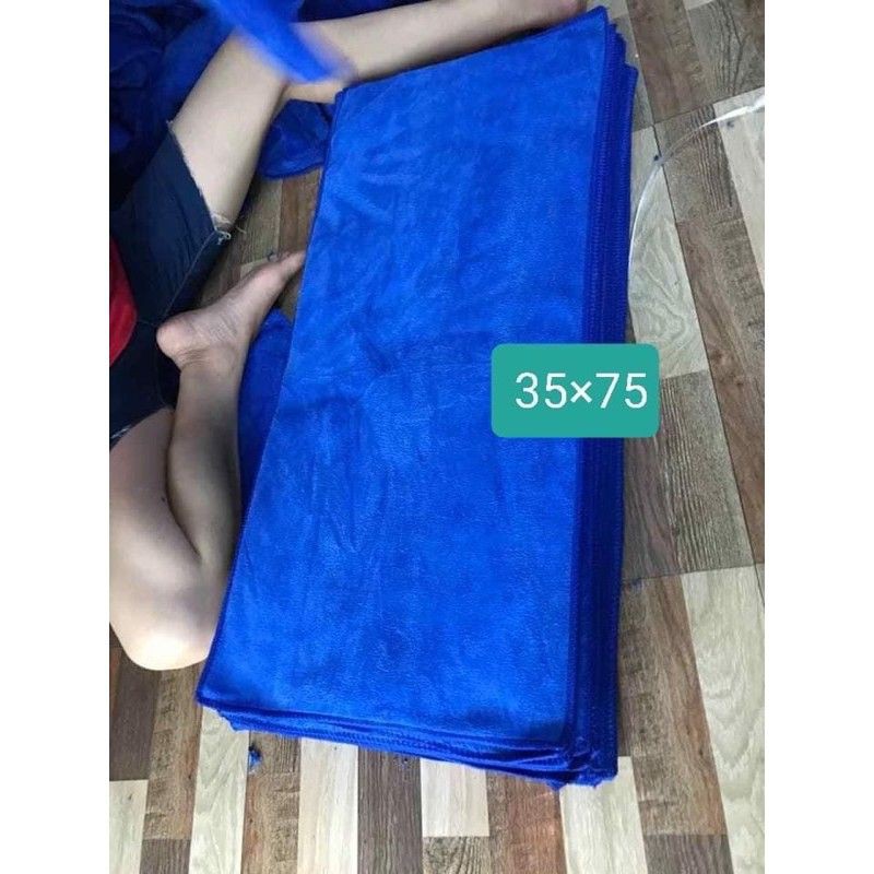 Khăn gội đầu salon siêu thấm hút 35*75cm cho spa và salon tóc