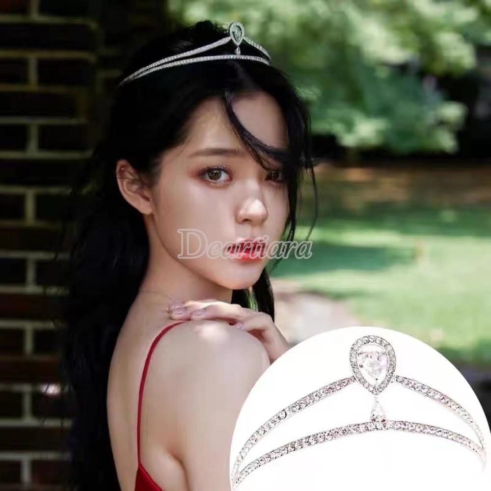 Cài Tóc Hình Vương Miện Đính Đá Thời Trang