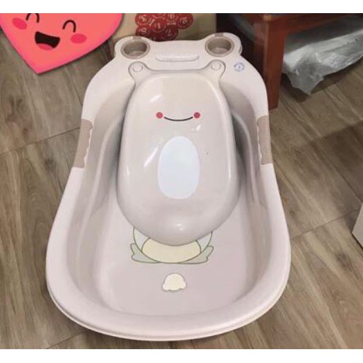 [HÀNG CHÍNH HÃNG] Chậu thau tắm ếch cao cấp cho cho em bé, trẻ em sơ sinh