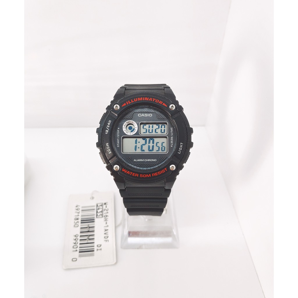 Đồng Hồ Trẻ Em Casio W216H Chống Nước 50M