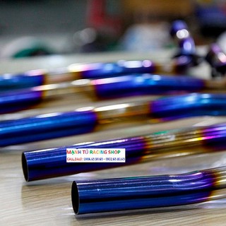 Cổ pô titan gắn cho wave,dream,future,cup