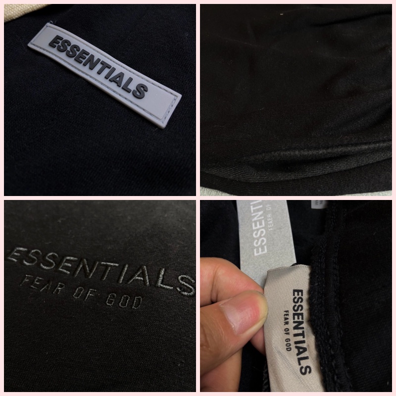Quần Dài Essentials NỈ Bông 2 lớp - Vải Cao Cấp - HD