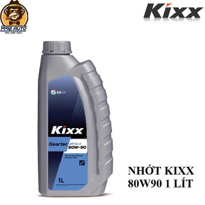 Dầu Nhớt Hộp Số Và Cầu Xe KIXX Geartec 80W-90 GL-5 | Hàng Chính Hãng