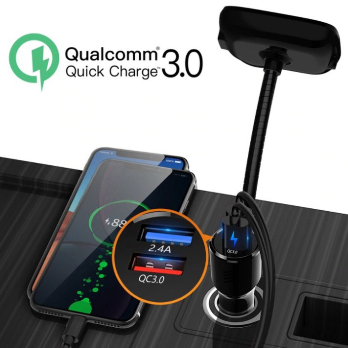 Sản phẩm  Tẩu nghe nhạc, điện thoại rảnh tay bluetooth dùng trên ô tô cao cấp thương hiệu Hyundai C86 - Hàng Chính Hãng 