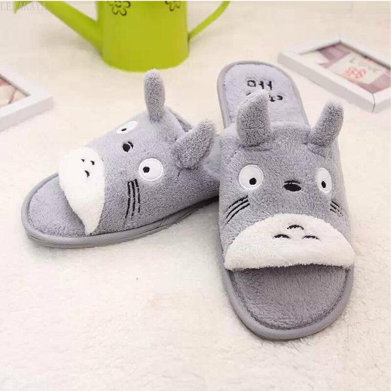 Dép Bông Đi Trong Nhà Chống Trượt Hình Totoro Dễ Thương