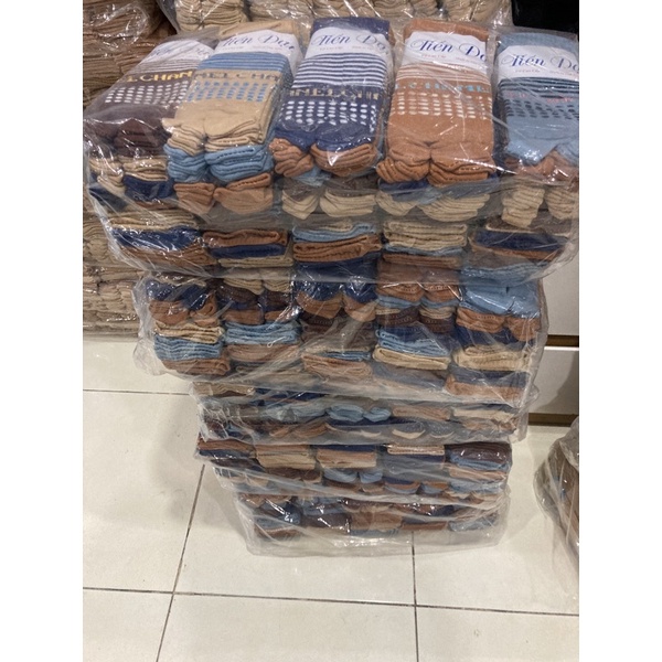 10 đôi vớ cotton gối Tiến Đạt