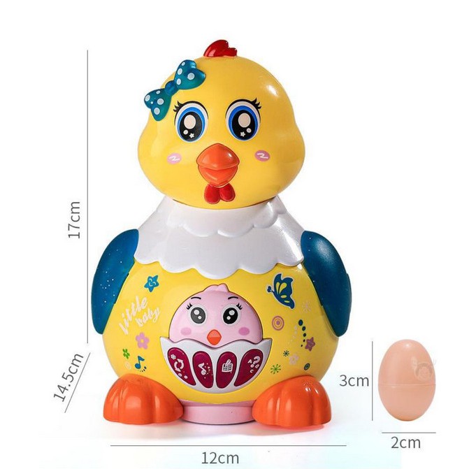 Đồ chơi gà đẻ trứng chạy điện - Home and Garden