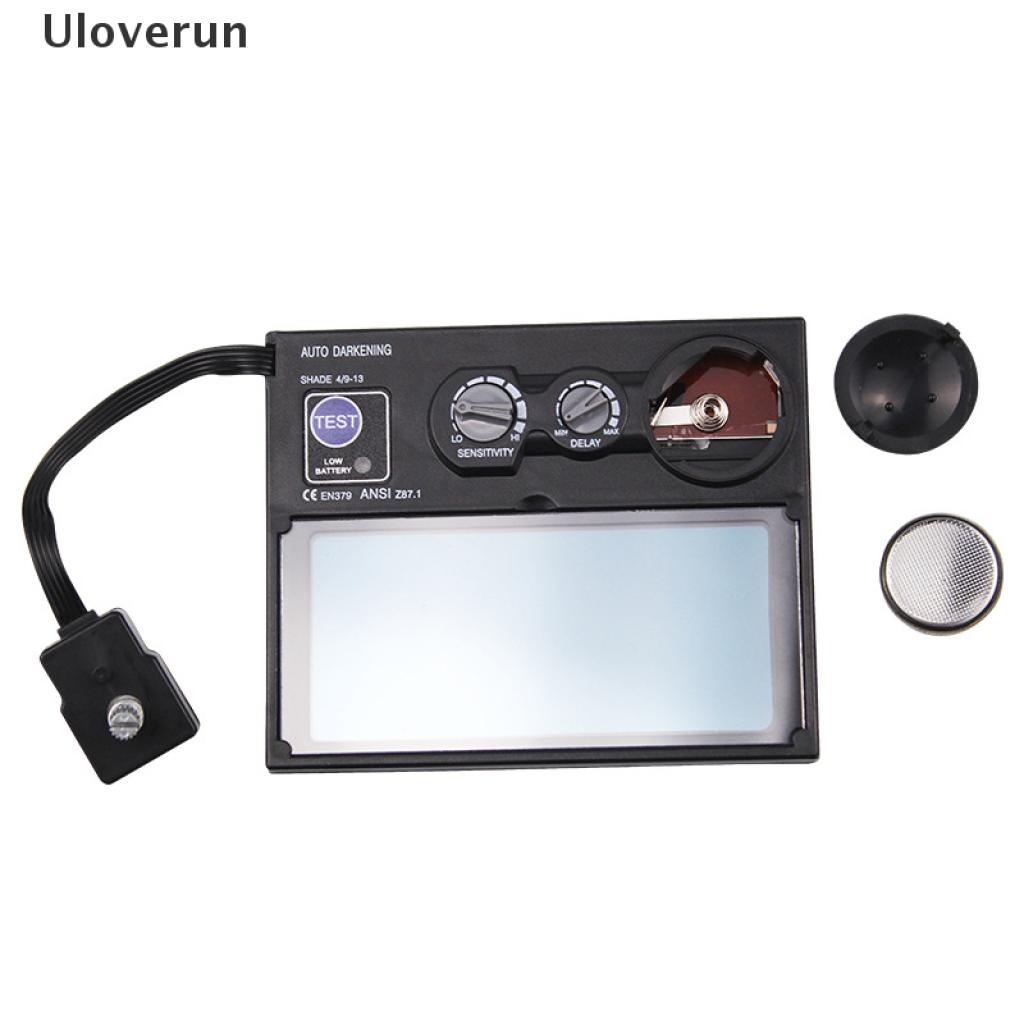 uloverun Auto Solar Darkening TIG Welding Helmet Lens Mask Goggles Automation Filter
 VN