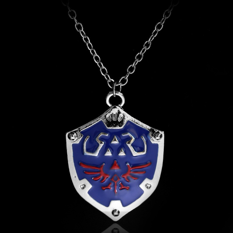 Dây đeo cổ khiên Hylian Shield series game The Legend of Zelda mini