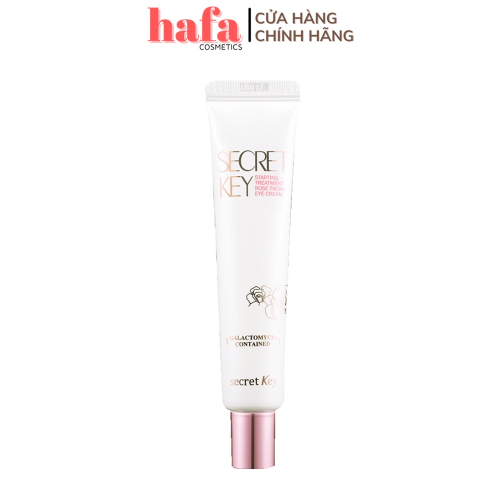 Kem dưỡng chống nhăn và trắng sáng vùng da mắt Secret Key Starting Treatment Rose Facial Eye Cream 40g