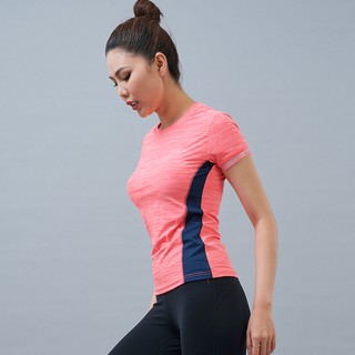 Áo Ngắn Tay Tập Gym Yoga Nữ ICADO AT3