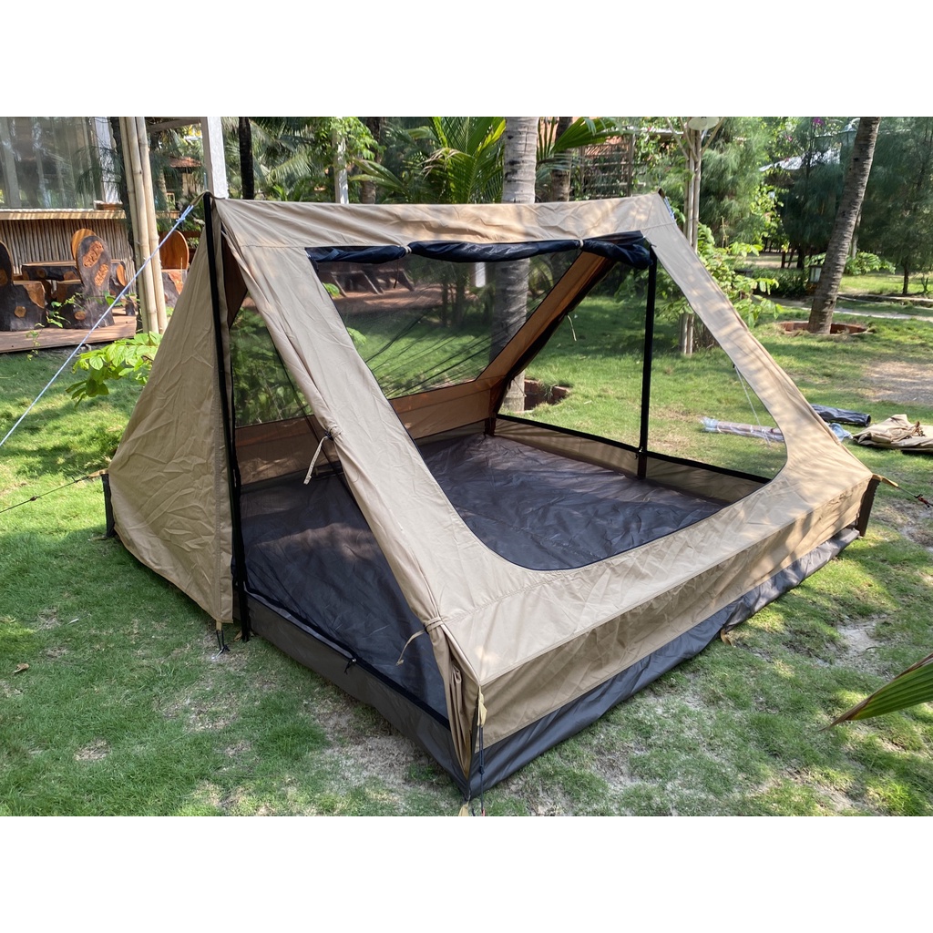 LỀU VINTAGE HOME 4 - 5P Vải TC Chống Nóng- Chống Mưa Tốt