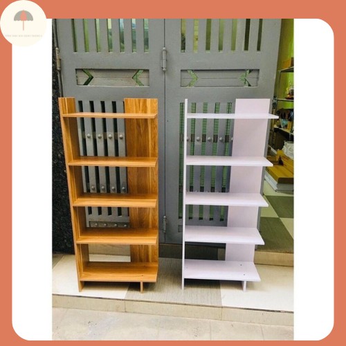 Kệ sách gỗ 🎁 Miễn ship 🎁 Kệ góc tường 5 tầng gỗ MDF cao cấp giá tận xưởng đựng đồ