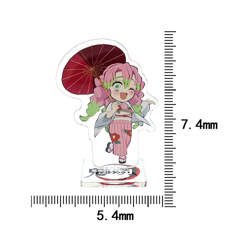 Mô hình nhân vật Demon Slayer trưng bày bằng nhựa 8cm