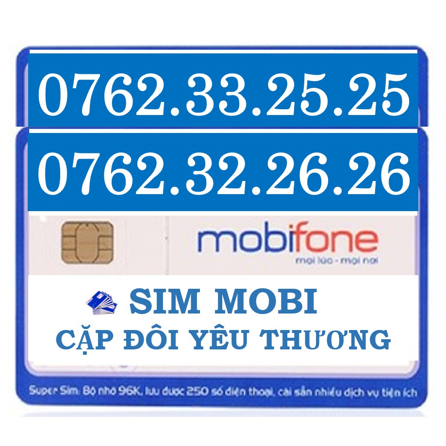 🔥 SIM CẶP ĐÔI  MOBI 👉YÊU THƯƠNG HƠN