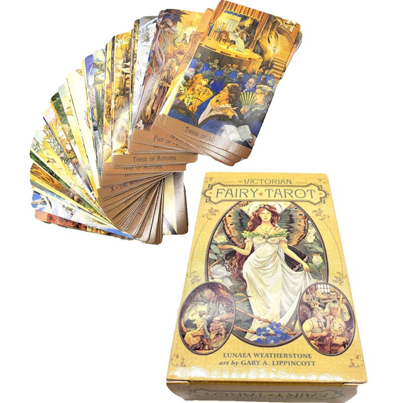 Bộ Bài Victorian Fairy Tarot H20 New Đẹp